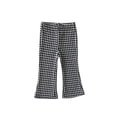 thumbnail image 5 of 3Pcs Girls Checked Flare Pants Leopard Dot Print Casual Bell Bottom Trousers Elastic Waist Lightweight Summer Bottoms 1-12 Years, 5 of 5