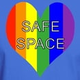 thumbnail image 3 of CafePress - Safe Space In Heart Dark T Shirt - Men's Classic Graphic Cotton T-Shirt, 3 of 4