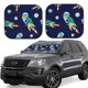 thumbnail image 1 of Balery Astronaut Dinosaur and Space Parasol para parabrisas de coche de 2 piezas | Parasol plegable para parabrisas delantero de coche para la mayoría de sedanes-Large, 1 of 6