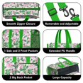thumbnail image 3 of Teacher Tote Bag,Pioneer Flower Floral Print Pattern Teacher Utility Tote Bag,Large Work Tote Bags for Women with Multiple Pockets,Top Zipper Closure,13.8x10.6x6.7 Inch, 3 of 5