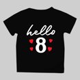 thumbnail image 2 of Landzoo Infant Boys Back To School T-Shirt Letter Print Short Sleeve Crew Neck Autumn After School Play Boys Tees, 2 of 3