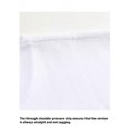 thumbnail image 6 of Men's Oversized White T-Shirt with "Aero" Graphic Tee Top, 6 of 9
