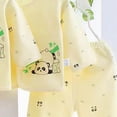 thumbnail image 5 of mgoYE Preemie Girl Clothes 7PCS Newborn 0-3M Boys Girls Baby Cotton Clothes Bib Tops Hat Pants Bellyband Suit Outfit Sets OneSize, 5 of 9