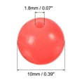 thumbnail image 2 of Uxcell Fishing Bead Lure Rigging Beads for Catfish Punch Bait Rigs Freshwater Saltwater Red 10mm, 2 of 7