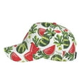 thumbnail image 5 of Fotbe Watermelons Baseball Cap, Watermelons Print Dad Hat,Outdoor Hat,Adjustable Sports Cap, Perfect For Activities, 5 of 9