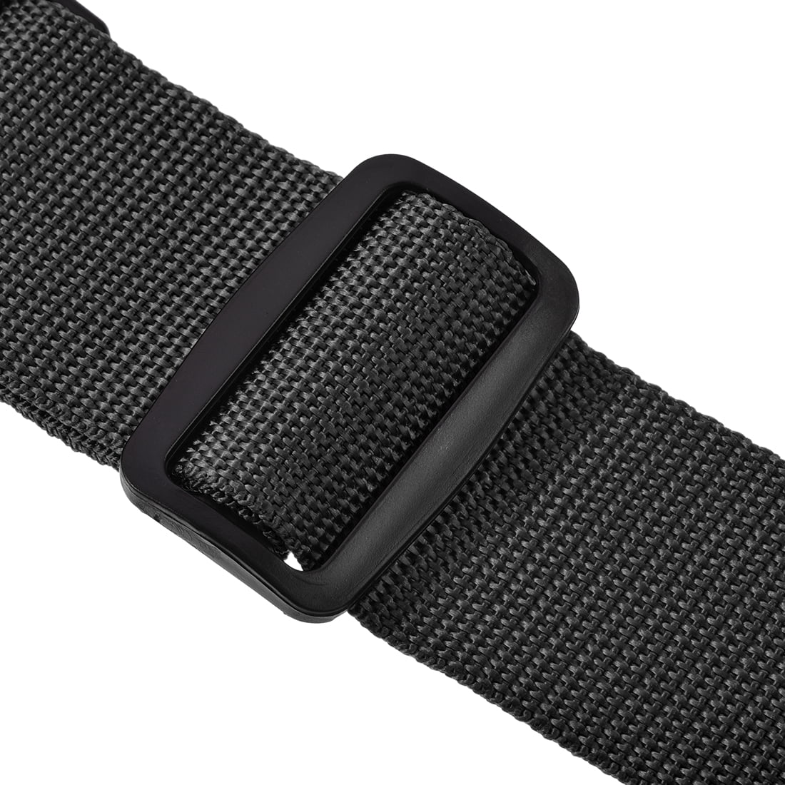 Unique Bargains Luggage Straps Suitcase Belts with Buckle PP Travel Packing Accessories Black