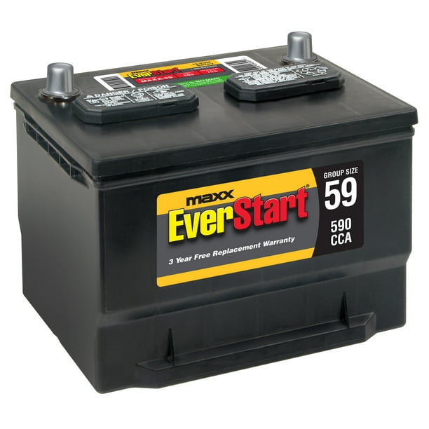 EverStart Maxx Lead Acid Automotive Battery, Groups Size 59 (12 Volt