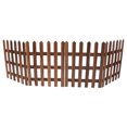 thumbnail image 1 of Minkissy 1Pack Decorative Fences Carbonized Color Wood with Simple and Classic Appearance, 1 of 7