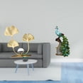 thumbnail image 2 of Figura de , estatua de metal con flores y hojas, adorno de escritorio, figura artística de hierro, ideal para decoración del hogar, estante o, 2 of 8