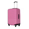 thumbnail image 2 of Bixox Washable Pink Gingham Printed Luggage Cover, Fashion Suitcase Protector Fits for Large luggage, 2 of 8