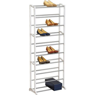Lynk® 15 Pair Convertible Shoe Rack Organizer - 3 Tier - Closet Shoe ...