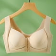 thumbnail image 4 of Sngxgn Women's Seamed Soft C up Wirefree Cotton Bra(Beige,XXL), 4 of 4