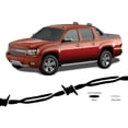 thumbnail image 1 of Trimbrite Pinstripe Tape R65170 Rebel Gear; 7/8 Inch Barbwire; Black; 36 Foot Length, 1 of 2