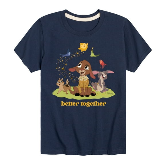 Disney Wish - Better Together Valentino - Toddler & Youth Short Sleeve Graphic T-Shirt