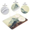 thumbnail image 4 of Kitchen Drying Mat 16x18In Drying Dish Mat Dish Drying Mats Kitchen Countertop Multi-Function Drain Drying Mat Kitchen Table A Mountain, 4 of 8