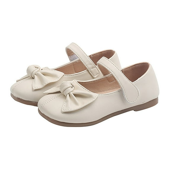 URMAGIC Toddler Kids Dress Shoes Little Girls Ballet Flat Shoes Mary Jane Shoe