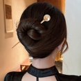thumbnail image 3 of Eoperou Hair Stick Elegant Simple Design Headdress Metal Korean Style Temperament Hair Clip Pin Hair Accessories, 3 of 8