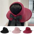 thumbnail image 1 of Travelwnat Sun Hats for Women UPF 50+ Women's Lightweight Foldable/Packable Beach Sun Hat, 1 of 7
