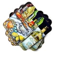 thumbnail image 2 of Carolines Treasures MW1349FC Sit a Spell Foam Coaster Set of 4 3 1/2 x 3 1/2 multicolor, 2 of 4
