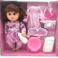 thumbnail image 1 of Ensemble de Poupée Bébé Créatif Simulation Poupée Bébé Réaliste Ensemble Poupée Jouet pour Enfants, 1 of 3