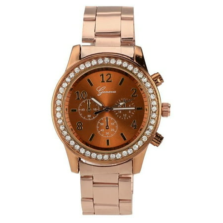Stylish Watch Ladies Women Girl Unisex Stainless Steel Analog Quartz Wrist Watch (Best Watches For Girls)