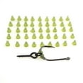 thumbnail image 2 of Splihome 50Pcs Hook Stops Beads For Carp Fishing Hair Rigs Hooklink Bait Screws Connector green, 2 of 8