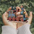 thumbnail image 5 of Christmas Train Wooden Ornaments by G. Debrekht - Christmas Decor - 8100198-2, 5 of 8