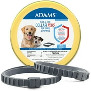 6 Pack - Adams Flea & Tick Collar Plus for Dogs & Puppies, 2 Pack - One Size