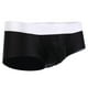 thumbnail image 1 of Pantalones cortos tipo bóxer para hombre, de color liso. SG, 1 of 9