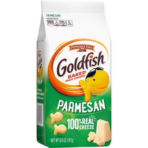 Pepperidge Farm Goldfish Parmesan Crackers, 6.6 oz. Bag
