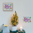 thumbnail image 5 of Christmas Believe Stencil 8.3x11.7inch Christmas Hats Holly Snowflakes Stencil Balls Bells Stars Stencil Word Believe Stencil Christmas Decoration Templates for Wall Tiles Floor Paper White DIY, 5 of 9