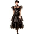 thumbnail image 1 of Wednesday Addams Nevermore Academy Rave'n Dance Women's Costume, 1 of 1