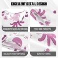 thumbnail image 2 of joogoo Cute Octopus Cartoon Pattern Pajama Sets Short Sleeve Cotton 2-Piece Sleepwear 14Y, 2 of 7