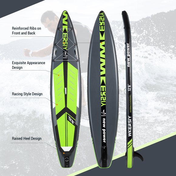 WKERSIY Paddle Board,Inflatable Stand Paddle Non-slip WithPaddle WithMewmewcat Huiop Surf Boat Inflatable Paddle Surf Boat Xinzy Qisuo Non-slip Eva DeckNon-slip Eva