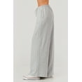 thumbnail image 5 of Drawstring Waist Fleece Lined Wide Leg Pants, 5 of 6