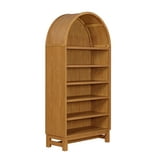 Better Homes & Gardens Juliet Arch Bookcase, Light Honey