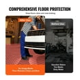 thumbnail image 5 of Garage Tiles Interlocking 12x12, 25 Pack - Non-Slip Floor Tiles for Garages, Basements & Workshops - Durable Rubber Flooring in Red, 5 of 7