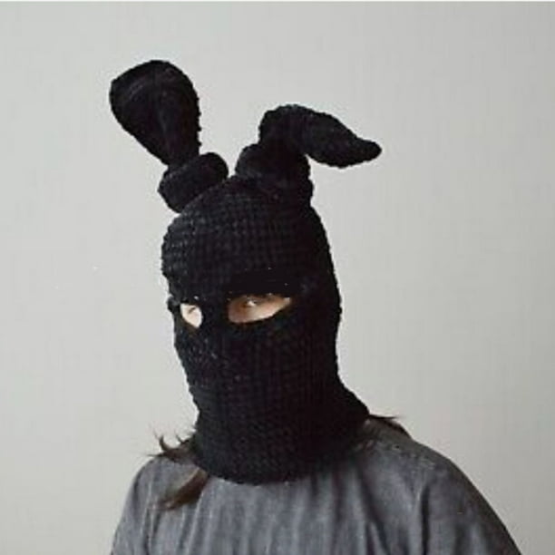 Yokua Halloween Balaclavas Long BunnyEar Hat Rabbit Ears