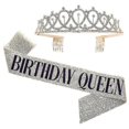 thumbnail image 1 of Birthday Party Tiara And Shoulder Strap Set-2025, 1 of 2
