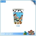 thumbnail image 3 of Juego de globos de Decoración de cumpleaños de Toy Story para niños de Disney, Woody, Fondo de feliz cumpleaños, suministros de fiesta de Baby Shower, vajilla de papel, 3 of 4