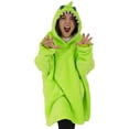 thumbnail image 1 of Manta con Capucha Portatil para Niño y Niña Gaon Oversize Suave con Bolsas Gorra de Dinosaurio Verde, 1 of 10