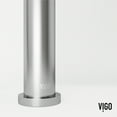 thumbnail image 6 of VIGO Jewel 11 in. Single Hole Single Handle Vessel Bathroom Sink Faucet in Brushed Nickel-VG03037BN, 6 of 12