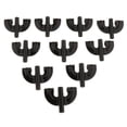 thumbnail image 1 of 2x de Garra de Tambor de Bajo de Hierro Negro Piezas para Accesorios de Piezas de Batería Yuyangstore Gancho de garra para bombo, 1 of 8