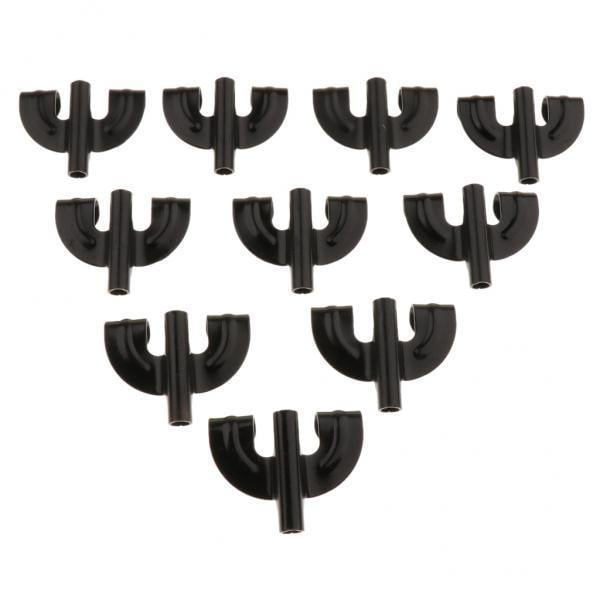 2x de Garra de Tambor de Bajo de Hierro Negro Piezas para Accesorios de Piezas de Batería Yuyangstore Gancho de garra para bombo