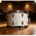 thumbnail image 4 of Tarola Herch Profesional 14x8" Rameada de Acero Blanca, 4 of 6