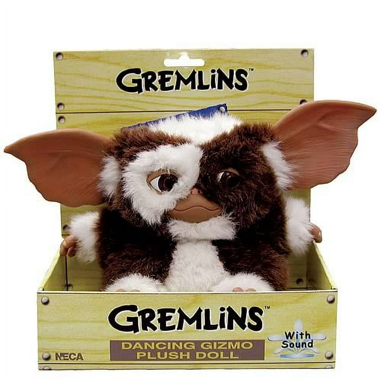 NECA Gremlins Electronic Dancing Plush Doll Gizmo, Measures 8 Tall