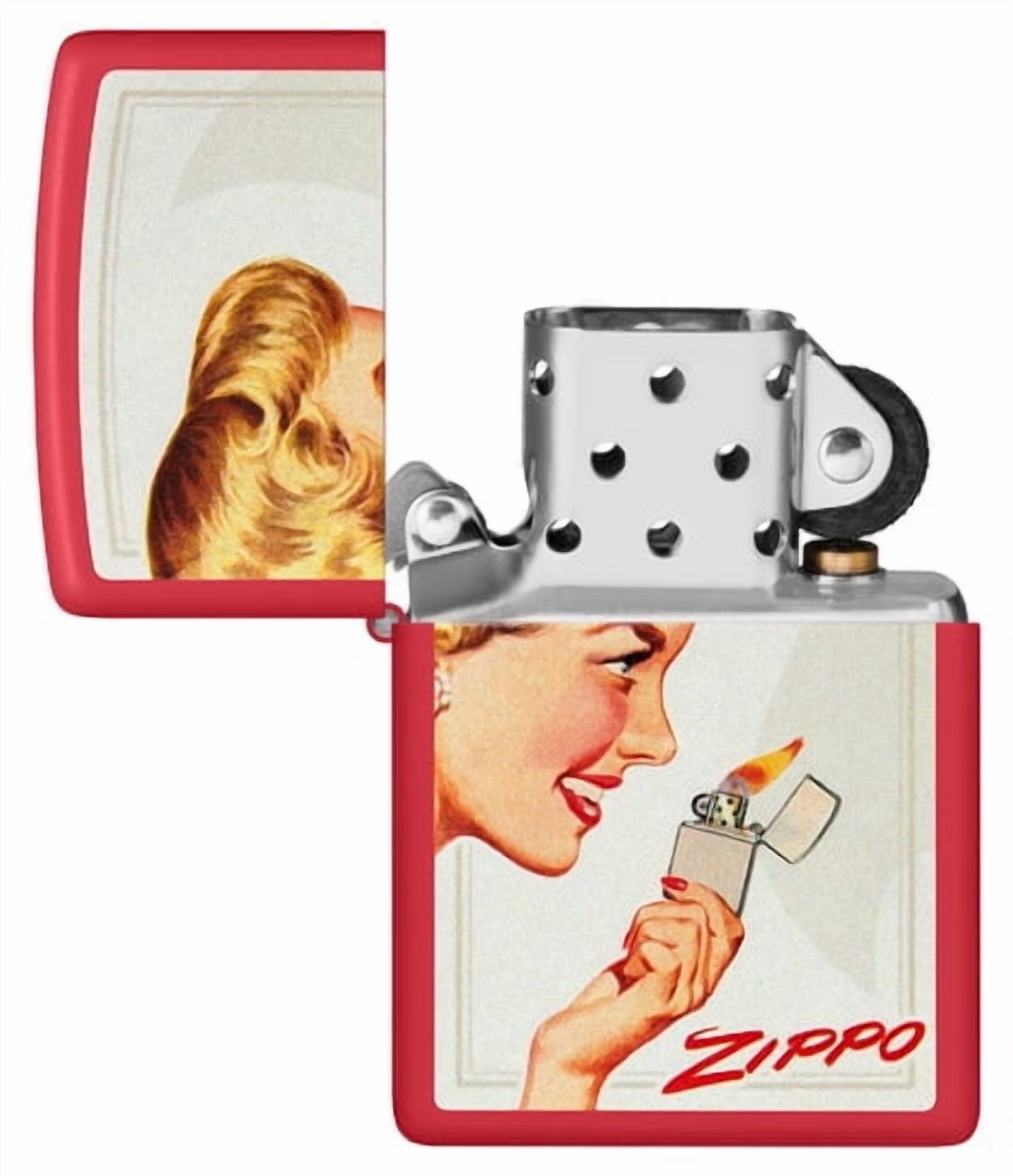 Zippo Lighter - Customized Engraved Message /218 Zippo Couple Set Girl/Guy 46295