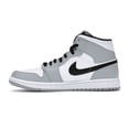 thumbnail image 2 of Jordan Men's 1 Mid Light Smoke Grey Basketball Shoes, from StockX, 2 of 5