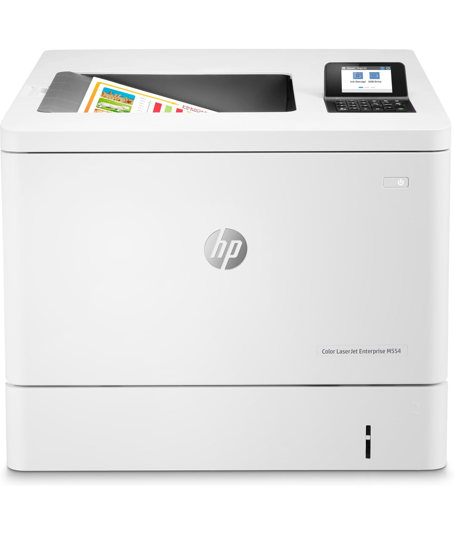 HP LaserJet Enterprise Color M554dn 新品 HP, LaserJet Enterprise M554 Laser Printer, Model M554dn, Color