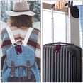 thumbnail image 5 of Square 2Pack PU Leather Halloween Scary Hands Cruise Luggage Tag with Privacy Cover and Name ID Tag for Travel Handbags Backpacks Luggage Tags, 5 of 6